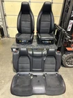 2014-2019 Mercedes C117 CLA45 Complete Front & Rear Black Seat Set Red Stitching Used. Price: $1150.00.