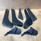 Front Seat Plastic Trim Set Of 7X 1249180130 1249182130 Mercedes-benz W124 Black Used. Price: $149.00.