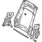 Genuine Ford Seat Back Frame CU5Z-7861018-A New. Price: $334.05.