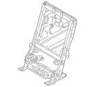 Genuine Nissan Seat Back Frame 89601-7JA1A New. Price: $520.84.