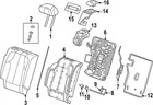 Genuine Gm Seat Adjuster 85607854 New. Price: $82.53.