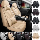 Leather Seat Covers For Nissan Altima Sentra Rogue Murano Front Rear Full Set New. Price: $79.99.