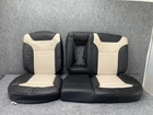 Rear Leather Seat Cover Set Mercedes W166 GLE350 GLE43 GLE450 Oem Used. Price: $350.00.