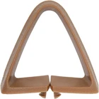 1973-81 Buick Chevy Pontiac Olds; Bucket Seat Belt Guide; Triangle; Buckskin; New. Price: $9.99.