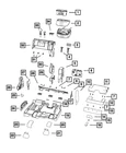 Genuine Mopar Recliner Shield 1LH02DW1AA New. Price: $26.44.