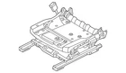 Genuine Nissan Seat Track 87351-6RF1A New. Price: $368.53.