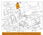 Gm Oem 09-20 Escalade Esv Seats Tracks Passenger Components-mat 84445273 New. Price: $157.43.