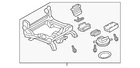 Genuine Nissan Track Assembly 87400-1EJ0A New. Price: $1600.86.