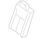 Genuine Nissan Seat Back Cushion Cover 88670-6LB4E New. Price: $718.78.