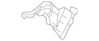 Genuine Mercedes-benz Cover 212-918-09-16-64-9051 New. Price: $42.25.