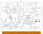 Gm Oem 17-19 ACADIA,XT5 Seats Tracks Passenger Components-module 13511697 New. Price: $89.60.