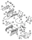 Genuine Mopar Manual Seat Adjuster Driver 68019025AA New. Price: $102.63.