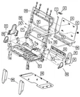 Genuine Mopar Recliner Seat Cover Outboard 1AL951DVAA New. Price: $9.57.