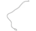 Genuine Mitsubishi Folding Seat Release Cable 7230B208 New. Price: $136.86.