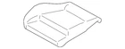 Genuine Subaru Seat Cushion Pad 64120XC05B New. Price: $168.11.