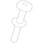 Genuine Nissan Lock Knob 88645-3VL0A New. Price: $6.31.