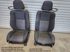 11-14 Dodge Challenger R/t Front Left Power Drivers Right Manual Cloth Seats Used. Price: $1334.99.