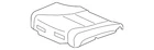 Genuine Honda Seat Cushion Pad 81137-TA0-A71 New. Price: $298.11.