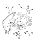 Genuine Mopar Power Seat Wiring 68141041AA New. Price: $123.79.