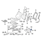 For Toyota Corolla 19-25 Front Left Seat Back Recliner Adjustment Handle New. Price: $49.00.