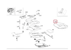 Genuine Mercedes-benz Cushion Assembly Right Passenger Bottom Oe 21291010068P26 New. Price: $1147.51.