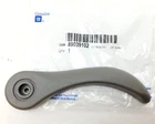 Passenger Pewter Gray Seat Recliner Handle Fits 04-06 Canyon Colorado New Gm. Price: $17.95.