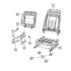 1UV72DX9AA Mopar Seat Back Recliner Adjustment Handle Sedan For Dodge Charger 20 New. Price: $34.31.