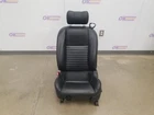03 Ford Tbird Thunderbird Seat Front Left Driver Black Leather Used. Price: $400.00.