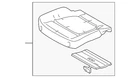 Genuine Ford Seat Cushion Pad FL3Z-1663223-D New. Price: $383.94.