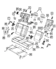Genuine Mopar Seat Latch Striker 4645985AC New. Price: $28.42.