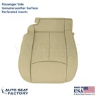 2011-2013 For Infiniti M37 M56 Genuine Leather Passenger Bottom Seat Cover Wheat New. Price: $239.00.