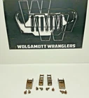 03-06 Jeep Tj Wrangler Rear Seat Mount Latch Brackets Fold & Tumble + Bolts Used. Price: $128.70.