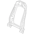 Genuine Volkswagen Seat Back Frame 3QF-881-046-G New. Price: $219.04.