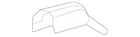 Mercedes Benz GLE63 Amg GLE550E GLE400 350 16-19 Track End Cover 16691901008N84 New. Price: $118.98.