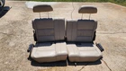 1996-1997 Lexus LX450 Land Cruiser Pair Rear 2ND Row Leather Seats (beige LC43) Used. Price: $450.00.