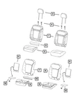 Genuine Mopar Front Seat Back Cover Right 6SJ02LXHAA New. Price: $402.80.