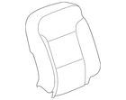 Genuine Gm Dune Front Passenger Side Seat Back Cover 84549984 New. Price: $134.72.