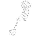 Genuine Volvo Folding Seat Latch Release Handle 32272701 New. Price: $181.07.