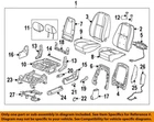 Gm Oem Front Seat-lumbar Adjustment Adjuster 15909612 New. Price: $27.45.