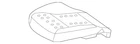 Genuine Mercedes-benz Seat Cushion Pad 9079141300 New. Price: $366.14.