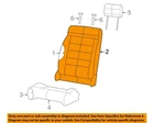 Chrysler Oem 13-16 Wrangler Front Components-seat Back Cover 6CG75VT9AA New. Price: $507.04.