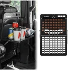 Universal Rigid Car Back Seat Molle Panel Organizer Storage Foldable Dual-tray New. Price: $77.77.