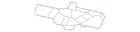 Genuine Mercedes-benz Release Handle 167-920-93-04 New. Price: $46.57.