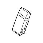 Genuine Mercedes-benz Oe Armrest 206-970-12-00-9E43 New. Price: $153.62.