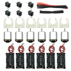 6 Set Small Dc Mini Electric Hobby Motors 1.5V-3V 24000RPM With 2X1.5V Aa New. Price: $14.67.