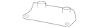 Gm Oem 09-11 AVEO5 Front Bumper Grille Components-access Cover 96813883 New. Price: $44.30.