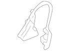 Genuine Nissan Seat Back Recliner Adjustment Mechanism Cover 87456-6RA0A New. Price: $7.62.