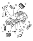 Genuine Mopar Heated Seat Control Module 56042493AF New. Price: $94.17.