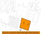 Gm Oem 18-20 Regal Sportback Rear Components-seat Panel 13439588 New. Price: $27.31.
