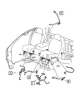 Genuine Mopar Seat Wiring 5179980AA New. Price: $24.82.